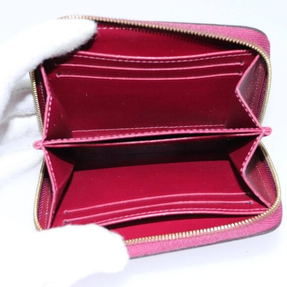 LOUIS VUITTON Monogram Vernis Zippy Coin Purse Wallet Purple - Picture 8 of 15